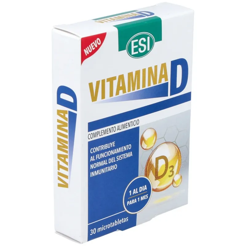 Esi vitamina d 30 tabletas | Farmacia Barata