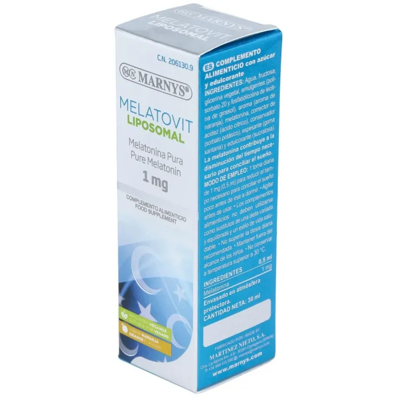 Melatovit liposomal melatonina liposomada 30ml. | Farmacia Barata