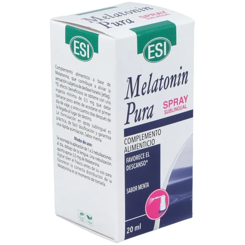Melatonina pura 1mg. spray 20ml. | Farmacia Barata