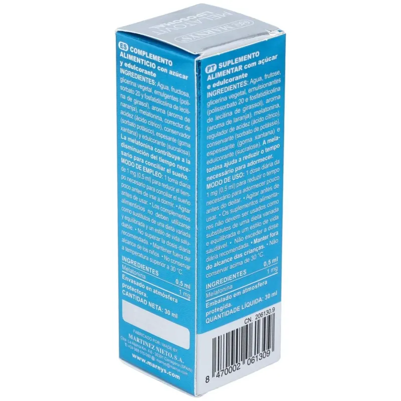 Melatovit liposomal melatonina liposomada 30ml. | Farmacia Barata