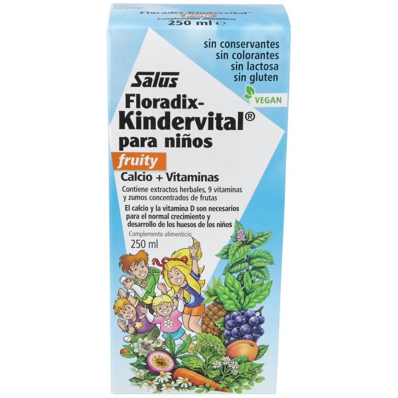Floradix kindervital® fruity 250ml | Farmacia Barata Floradix kindervital® fruity 250ml | Farmacia Barata