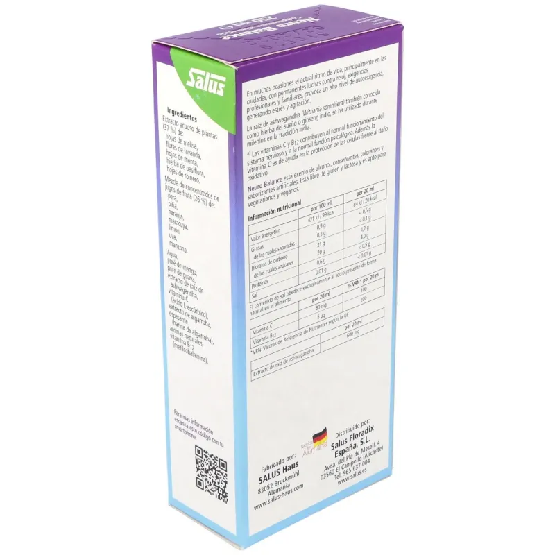 Salus neuro balance 250ml | Farmacia Barata