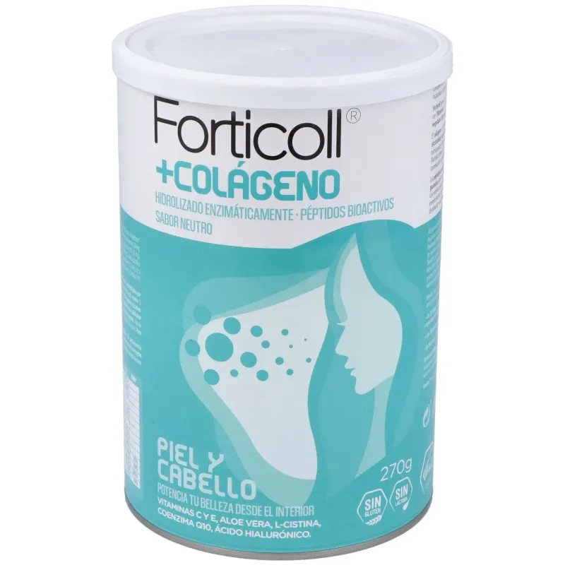 Colageno bioactivo piel y cabello 270gr. forticoll | Farmacia Barata