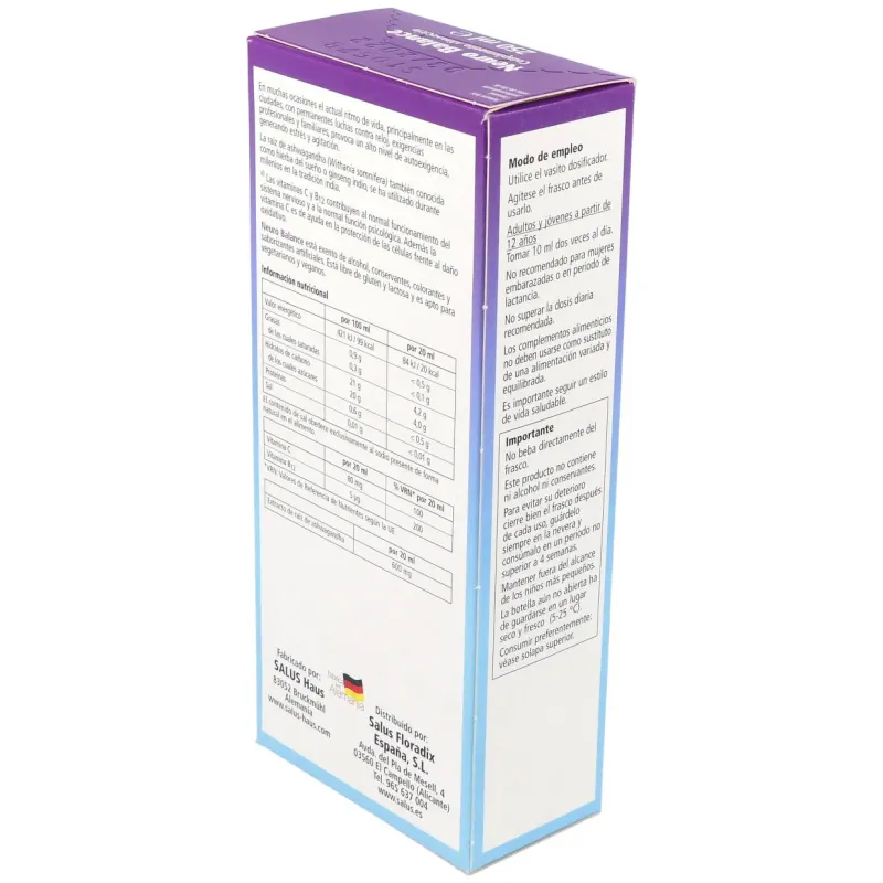 Salus neuro balance 250ml | Farmacia Barata
