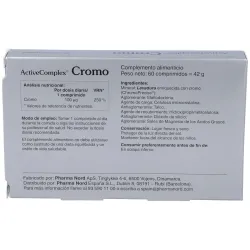 Activecomplex cromo 100mcg.60comp. | Farmacia Barata