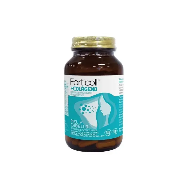 Colageno bioactivo piel-cabello 120comp. forticoll | Farmacia Barata