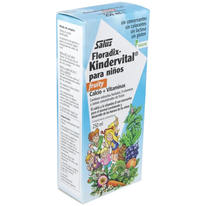 Floradix kindervital® fruity 250ml | Farmacia Barata Floradix kindervital® fruity 250ml | Farmacia Barata