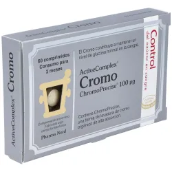 Activecomplex cromo 100mcg.60comp. | Farmacia Barata