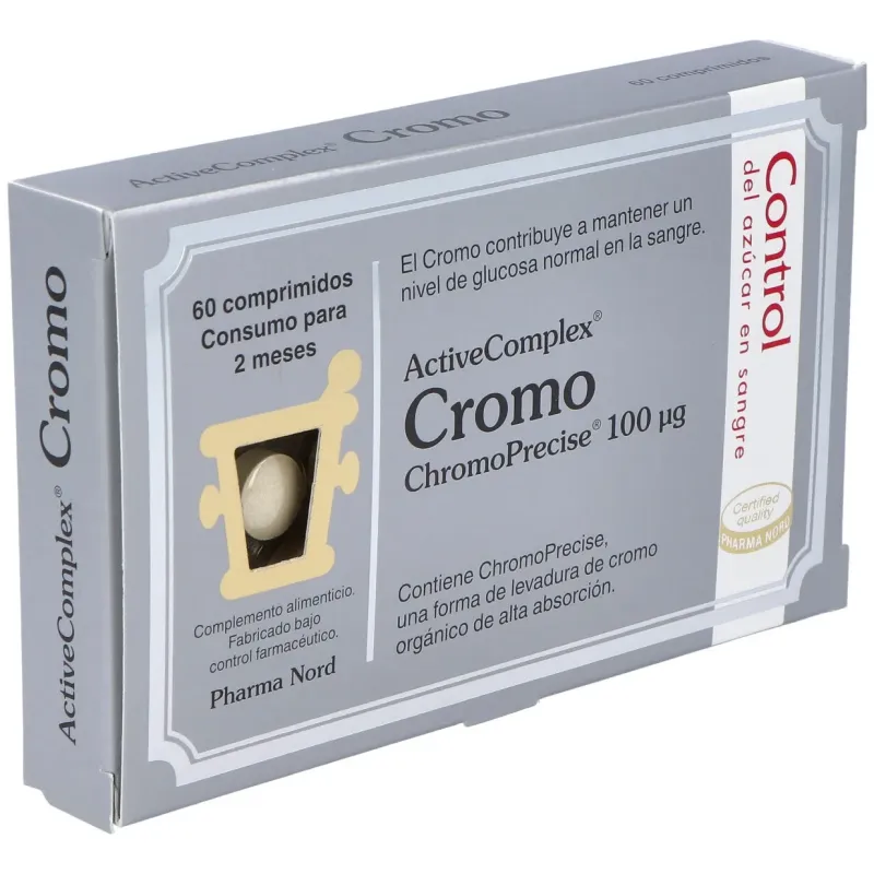 Activecomplex cromo 100mcg.60comp. | Farmacia Barata