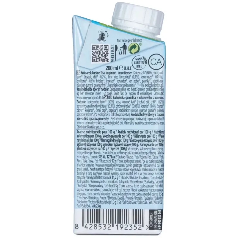 Ecomil cuisine thai coco cocina 200ml.bio | Farmacia Barata