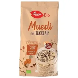 El Granero Integral Muesli con Chocolate sin Gluten Bio, 375 g