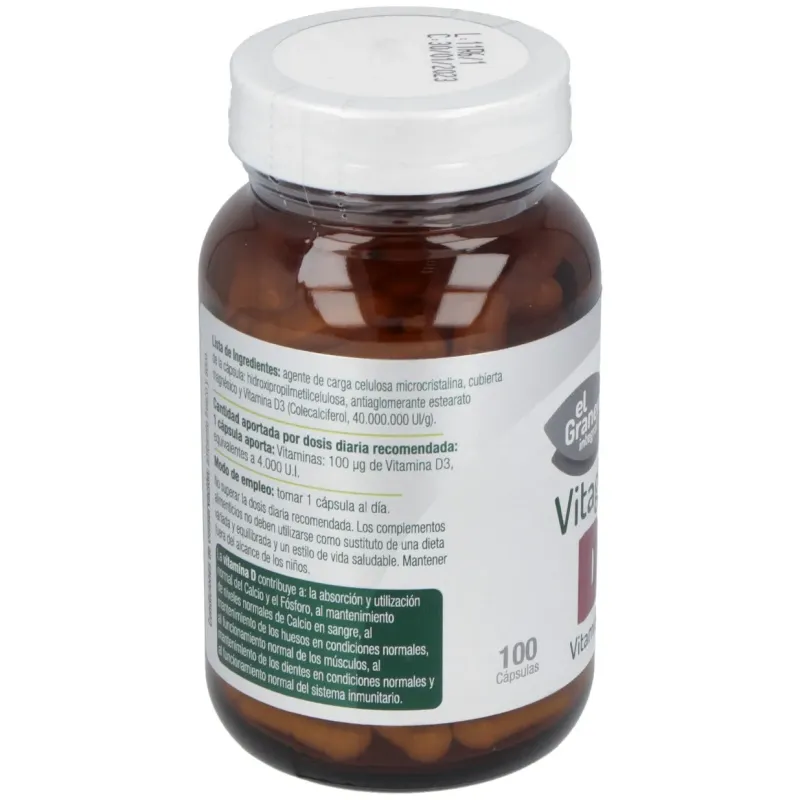 El granero vitagran d3 100caps | Farmacia Barata El granero vitagran d3 100caps | Farmacia Barata