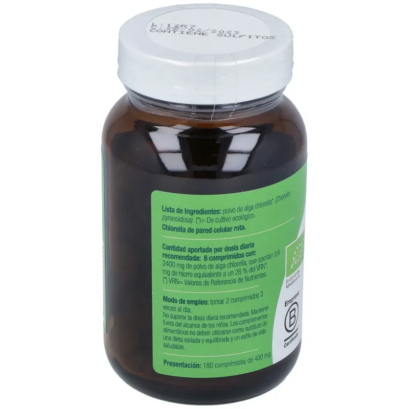 El granero bio chlorella 180 comp | Farmacia Barata El granero bio chlorella 180 comp | Farmacia Barata