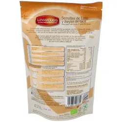 Semillas de lino y goji molidas en frio 200gr. | Farmacia Barata