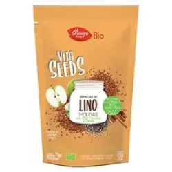 El Granero El Ganero Integal Lino Chía Manzana Canela Bio, 200 g