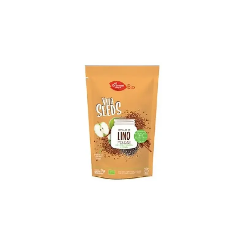 El ganero integal lino chia manzana canela bio 200 g | Farmacia Barata