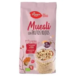 El Granero Integral Muesli Frutos Rojos sin Gluten, 375 g