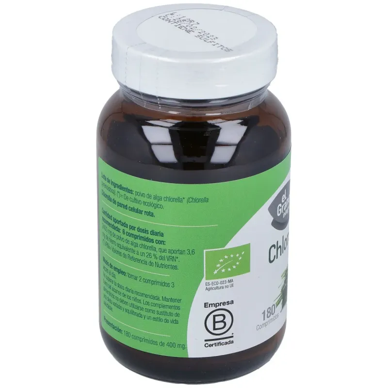 El granero bio chlorella 180 comp | Farmacia Barata El granero bio chlorella 180 comp | Farmacia Barata