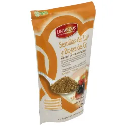 Semillas de lino y goji molidas en frio 200gr. | Farmacia Barata