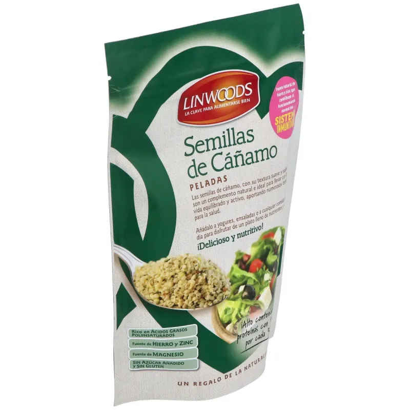 Semillas de cañamo peladas 225gr. | Farmacia Barata