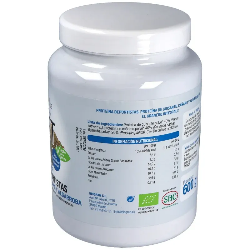 Sprt deportistas superalimento bio 600gr. | Farmacia Barata Sprt deportistas superalimento bio 600gr. | Farmacia Barata