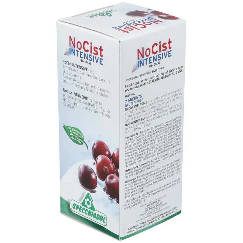 Specchiasol nocist intensive 7 sobres | Farmacia Barata
