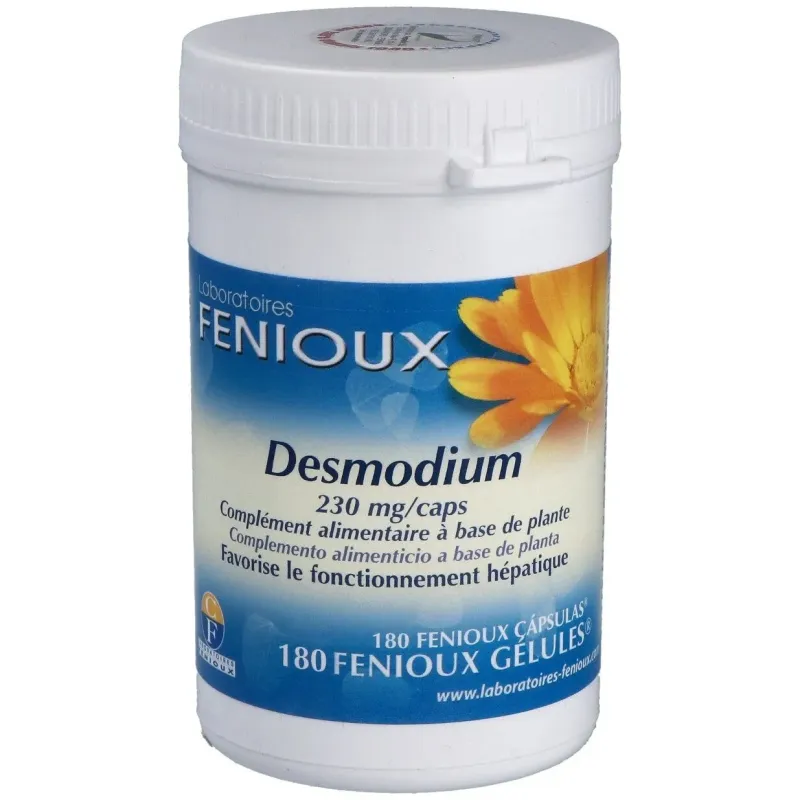 Fenioux desmodium ascendens 200mg 180caps | Farmacia Barata