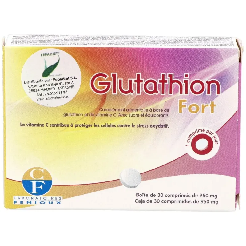 Glutation forte 300mg. 30comp. bucodisp. | Farmacia Barata Glutation forte 300mg. 30comp. bucodisp. | Farmacia Barata