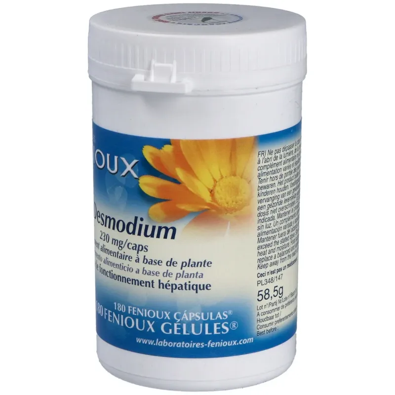 Fenioux desmodium ascendens 200mg 180caps | Farmacia Barata