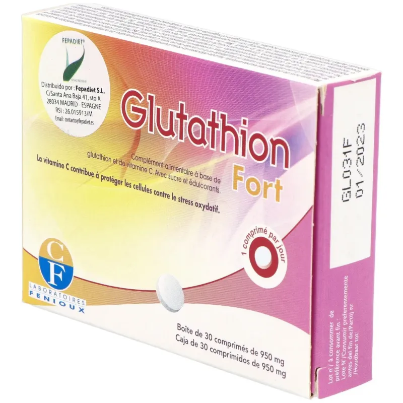 Glutation forte 300mg. 30comp. bucodisp. | Farmacia Barata Glutation forte 300mg. 30comp. bucodisp. | Farmacia Barata