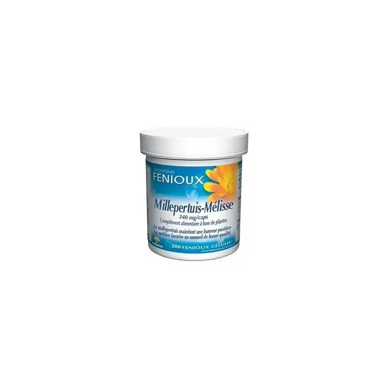 Fenioux millepertuis melissa 200caps | Farmacia Barata