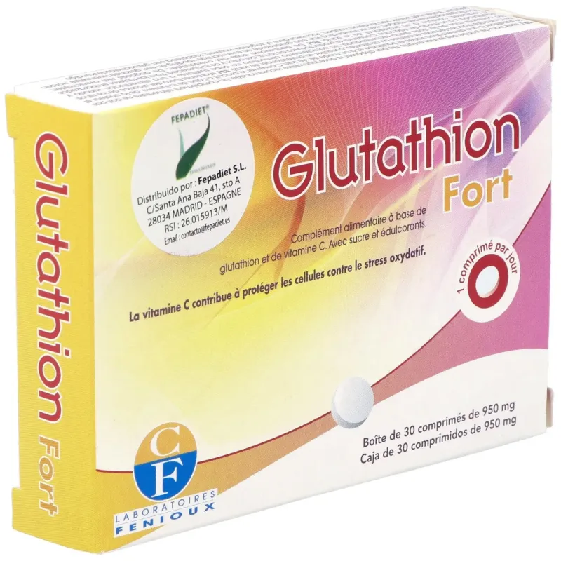 Glutation forte 300mg. 30comp. bucodisp. | Farmacia Barata Glutation forte 300mg. 30comp. bucodisp. | Farmacia Barata