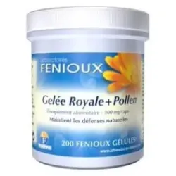Fenioux gelee royale jalea real + polen 200caps