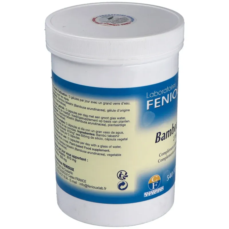 Bambu tabasir 540cap. | Farmacia Barata Bambu tabasir 540cap. | Farmacia Barata