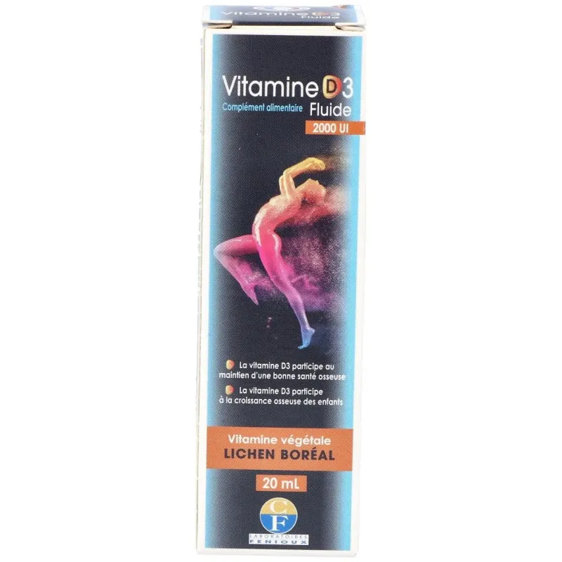 Fenioux vitamina d3 2000ui 20ml | Farmacia Barata