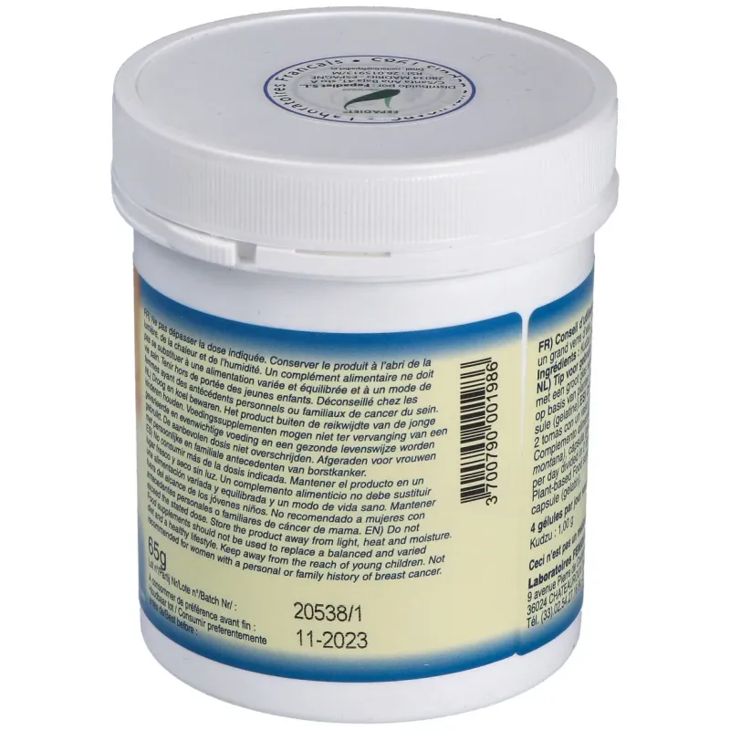 Fenioux kudzu 250mg 200caps | Farmacia Barata