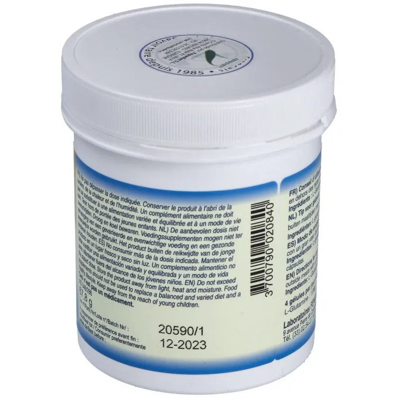 Fenioux l-glutamina 120caps | Farmacia Barata