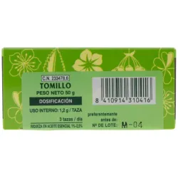 El naturalista tomillo infusión 50g | Farmacia Barata