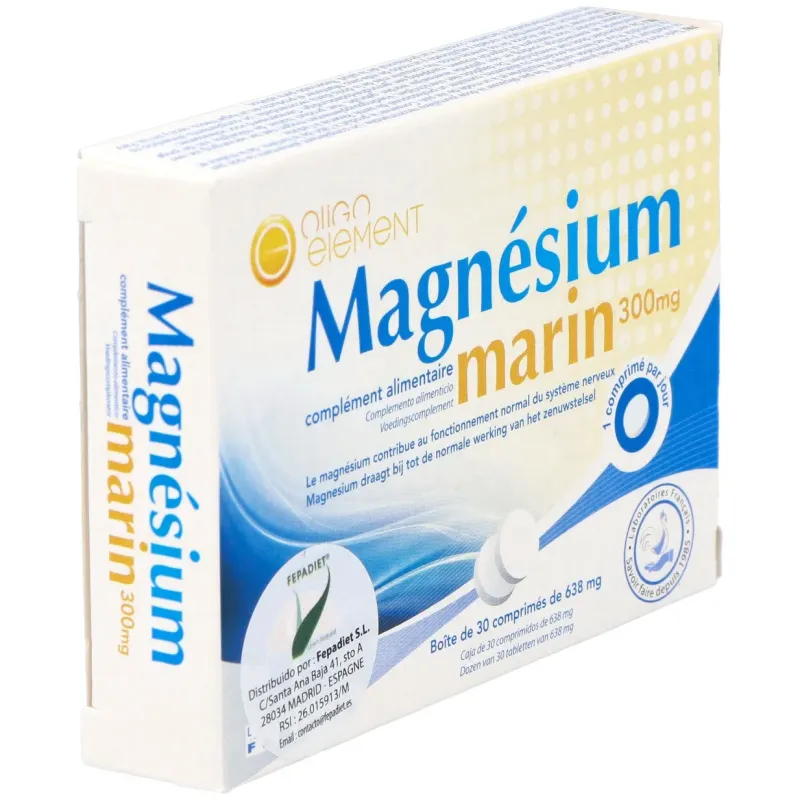 Magnesio marino 30cap. | Farmacia Barata