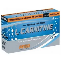 Mega plus l carnitina recovery 1500mg 20x10ml
