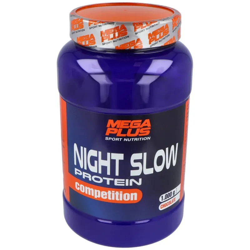 Mega plus night slow protein competition sabor chocolate 1kg | Farmacia Barata