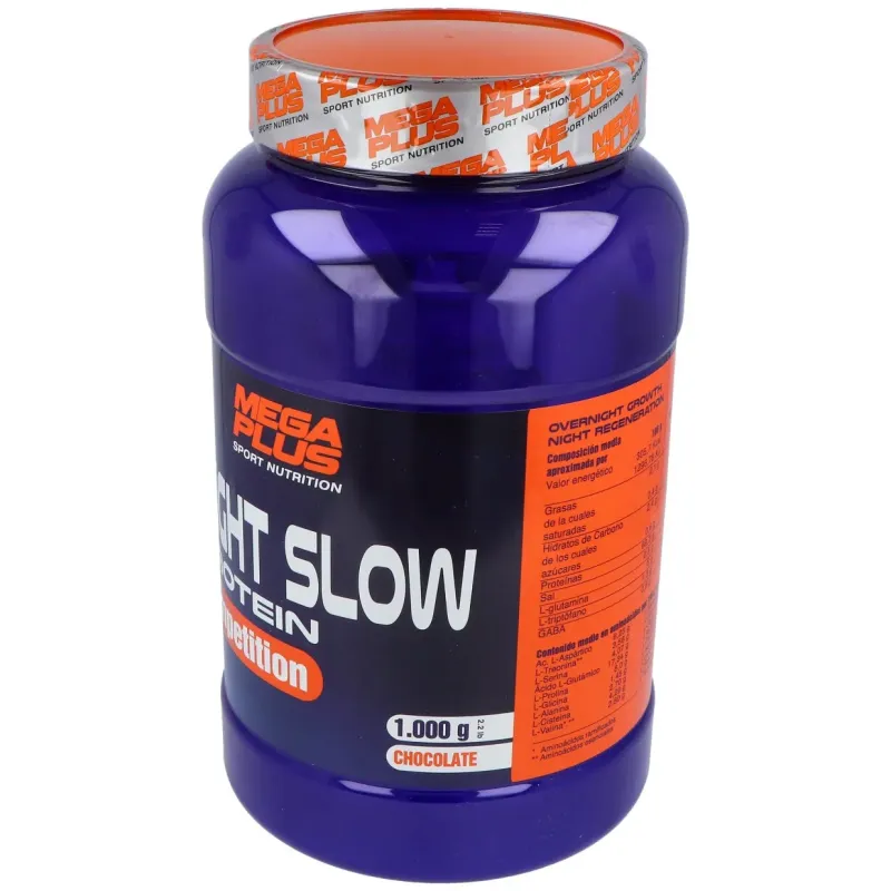 Mega plus night slow protein competition sabor chocolate 1kg | Farmacia Barata