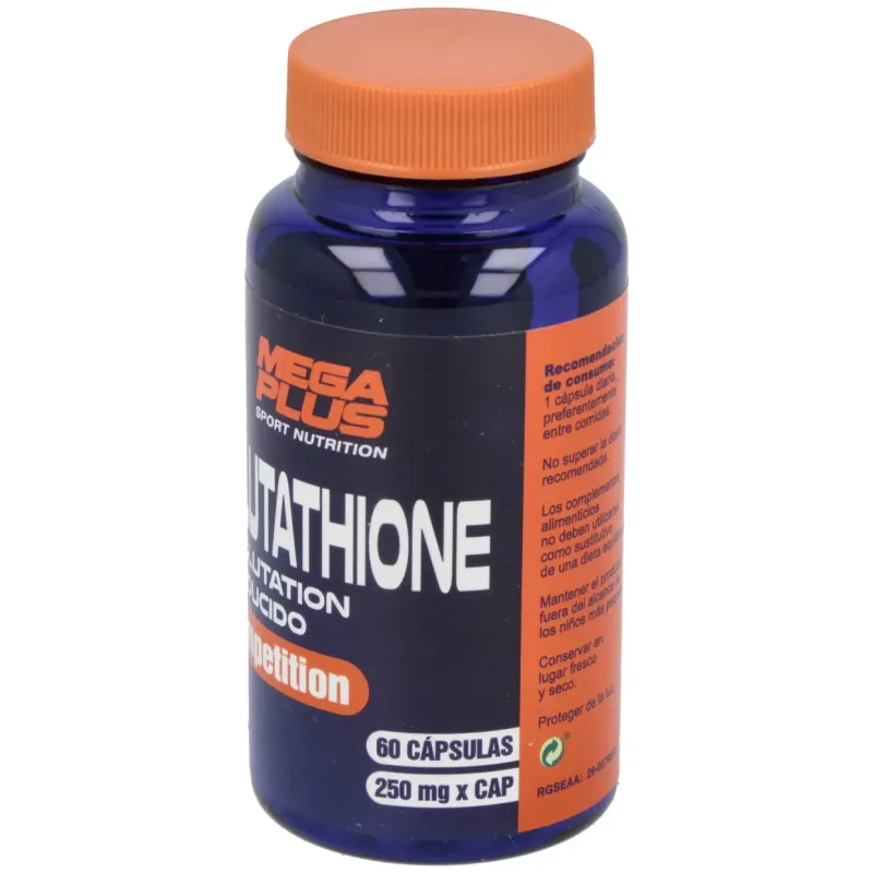 Mega plus glutathione competition 60 caps | Farmacia Barata