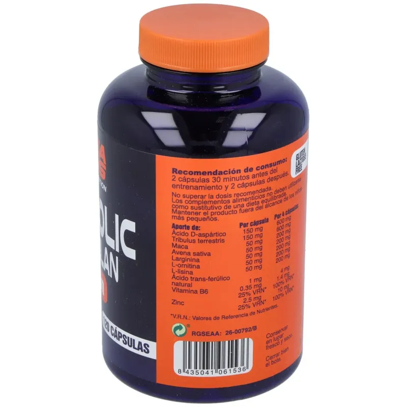 Mega plus anabolic testribulan competition 120caps | Farmacia Barata