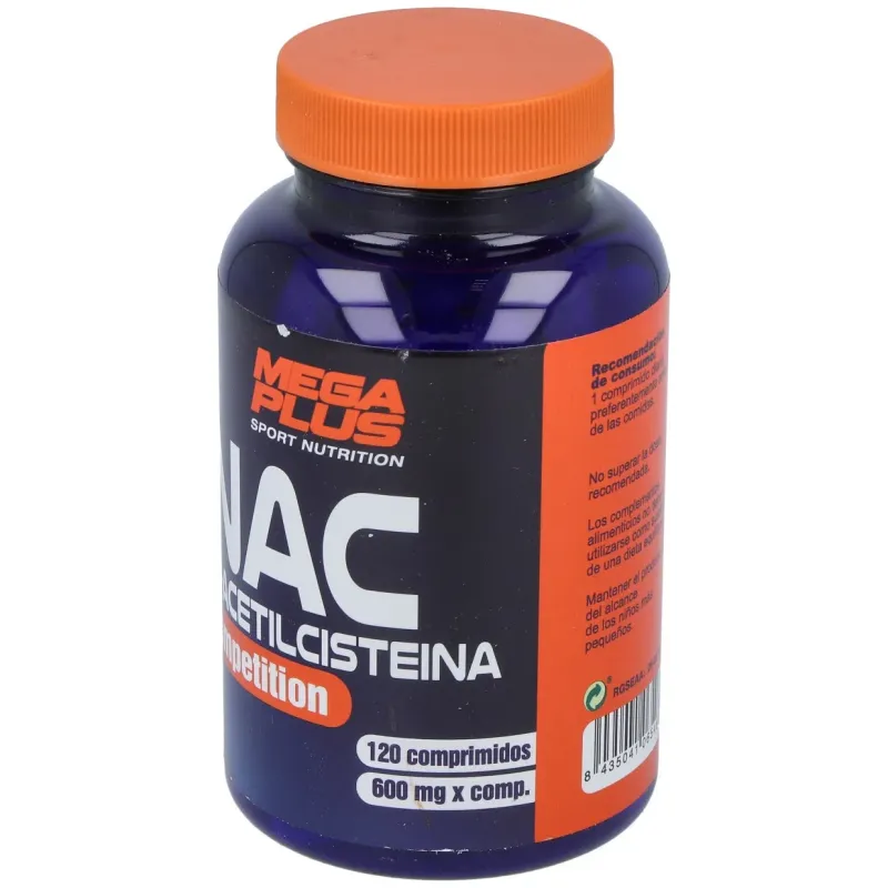 Nac n-acetilcisteina 120comp. | Farmacia Barata