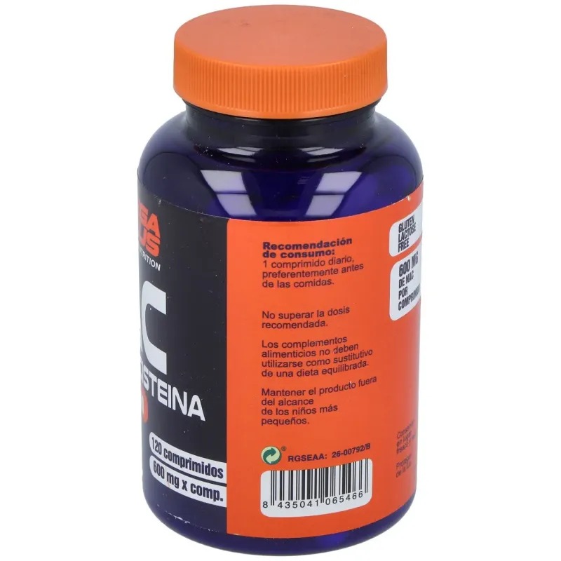 Nac n-acetilcisteina 120comp. | Farmacia Barata