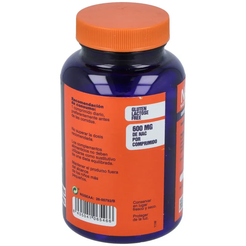 Nac n-acetilcisteina 120comp. | Farmacia Barata