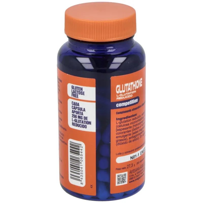 Mega plus glutathione competition 60 caps | Farmacia Barata