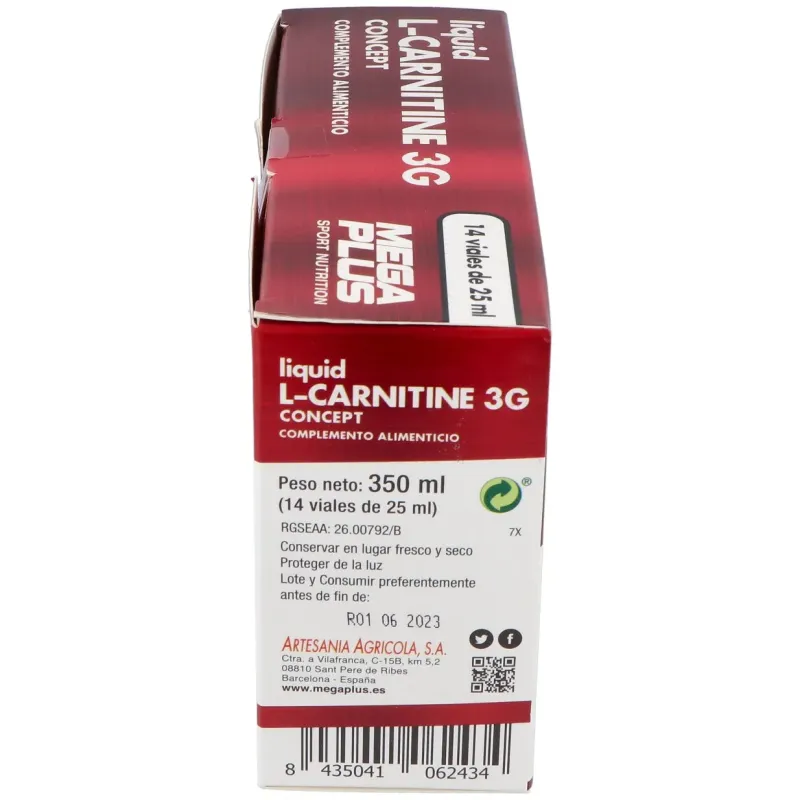 Mega plus l-carnitine concept 14 viales | Farmacia Barata Mega plus l-carnitine concept 14 viales | Farmacia Barata