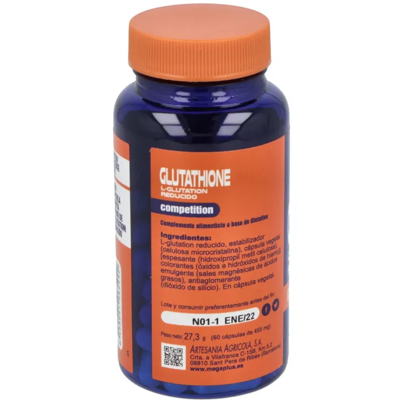 Mega plus glutathione competition 60 caps
